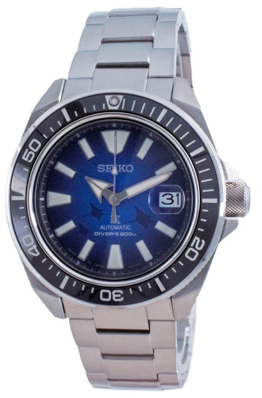 Seiko Prospex Save The Ocean Manta Ray Edition Automatic Diver's Srpe33 Srpe33j1 Srpe33j 200m Men's Watch