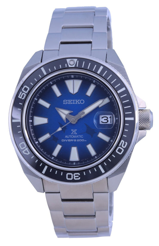 Seiko Prospex "save The Ocean" Special Edition Automatic Diver's Srpe33 Srpe33k1 Srpe33k 200m Men's Watch