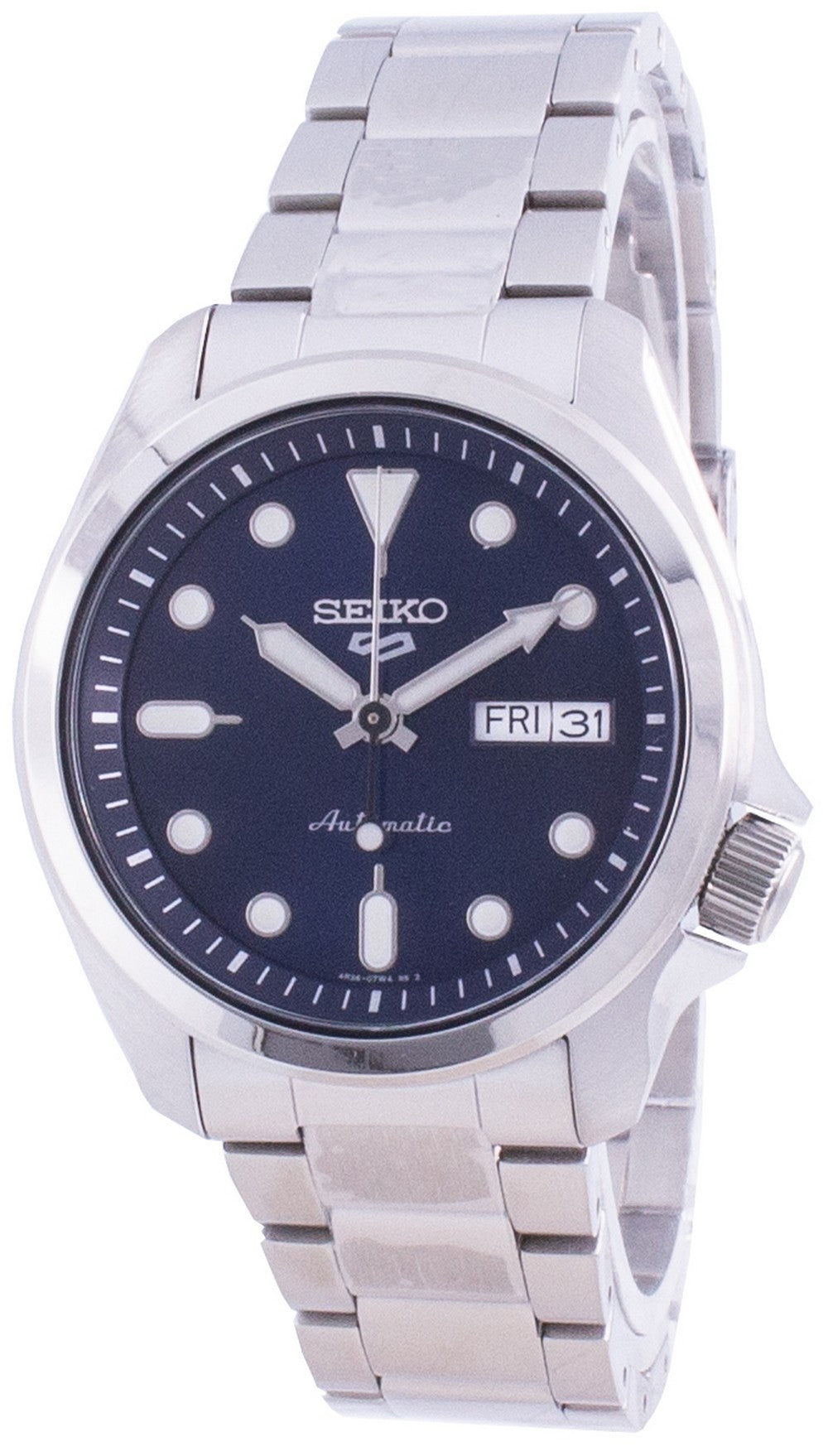 Seiko 5 Sports Blue Dial Automatic Srpe53 Srpe53k1 Srpe53k 100m Men's Watch