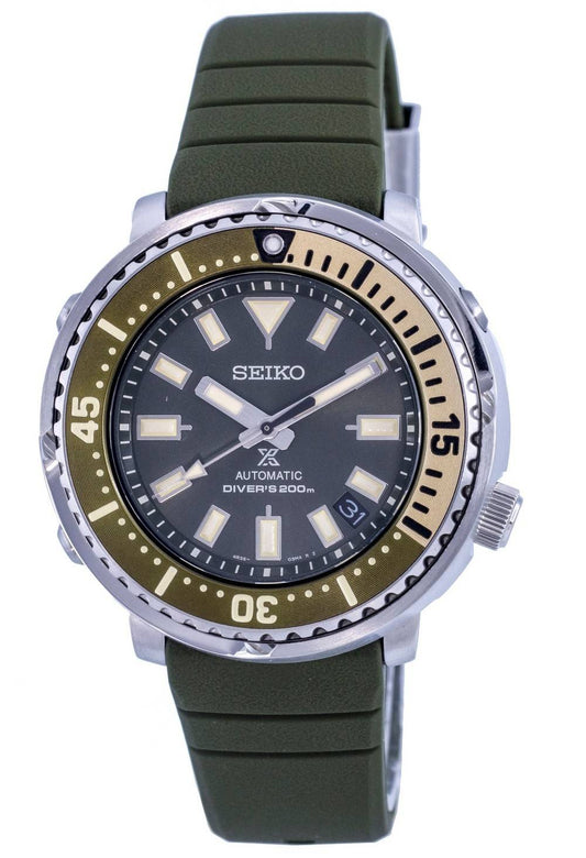 Seiko Prospex Street Series Tuna Safari Edition Green Dial Diver's Automatic Srpf83k1 Srpf83k 200m Men's Watch