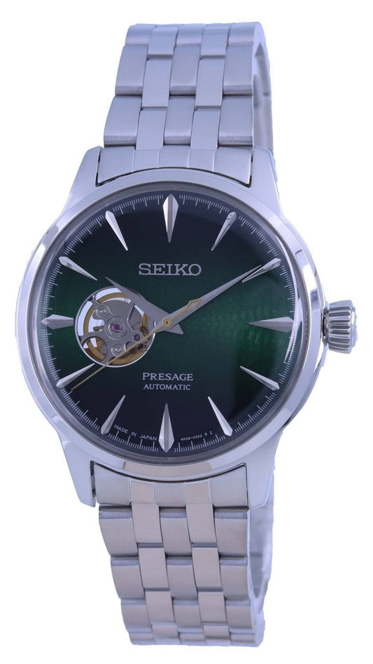 Seiko Presage Cocktail Time "grasshopper" Open Heart Automatic Ssa441 Ssa441j1 Ssa441j Men's Watch