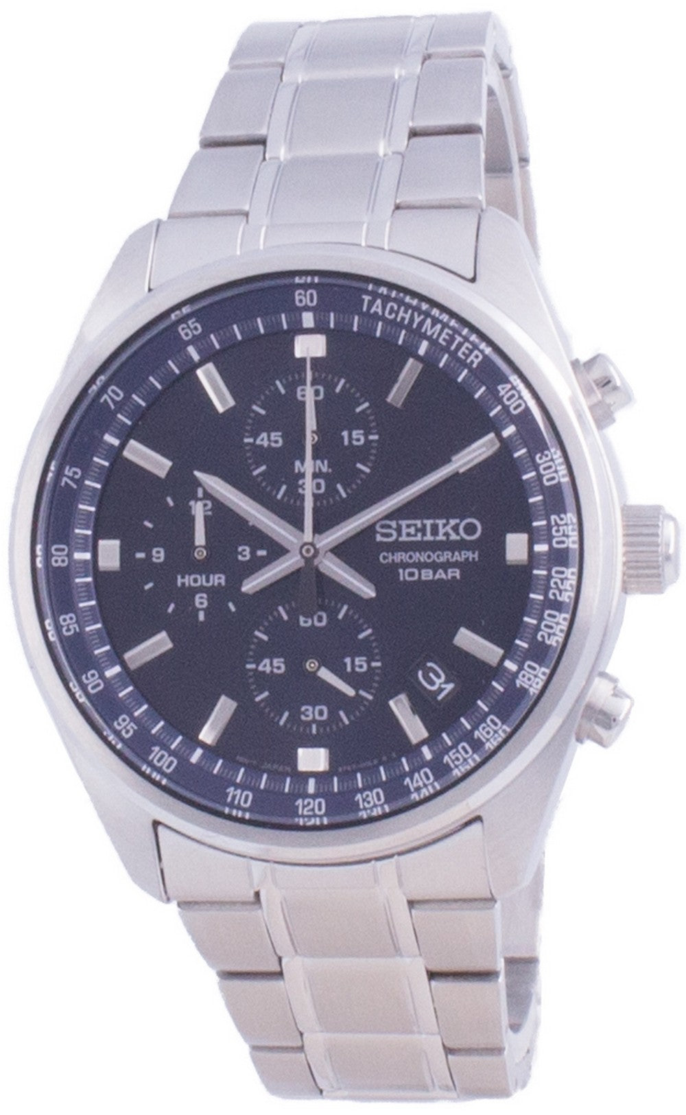 Seiko Chronograph Quartz Ssb377 Ssb377p1 Ssb377p 100m Men's Watch