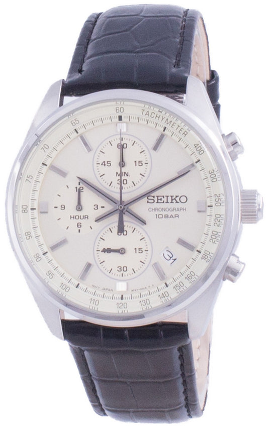 Seiko Chronograph Quartz Ssb383 Ssb383p1 Ssb383p 100m Men's Watch