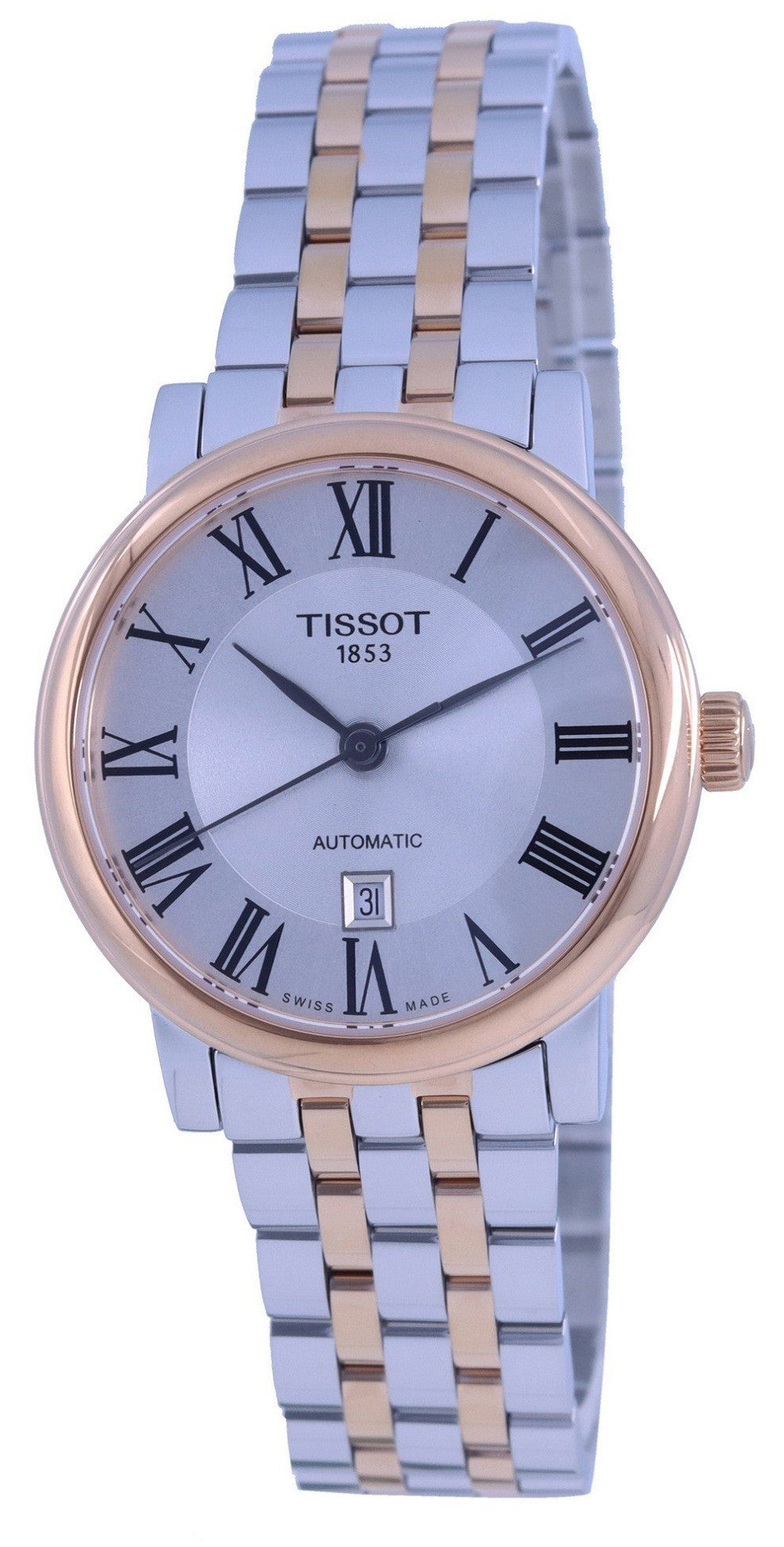 Tissot T-classic Carson Premium Automatic T122.207.22.033.00 T1222072203300 Women's Watch