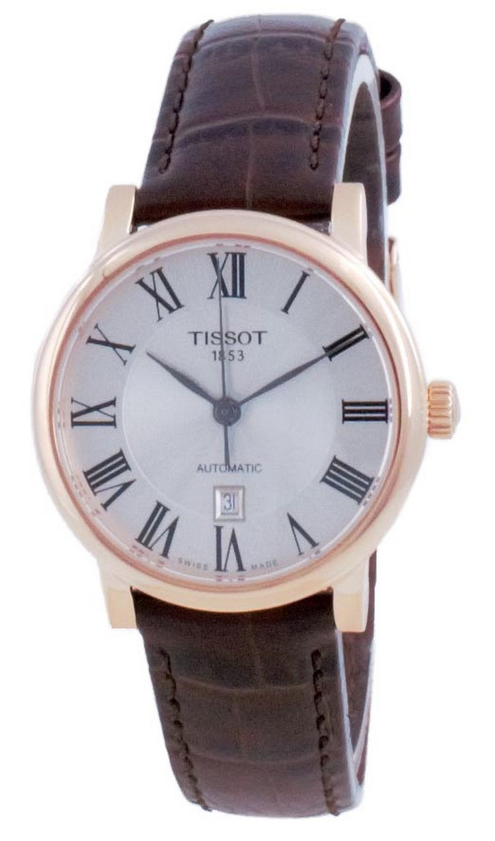 Tissot T-classic Carson Automatic T122.207.36.033.00 T1222073603300 Women's Watch