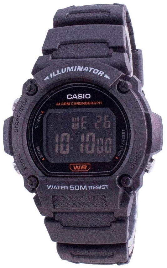 Casio Youth Illuminator Digital W-219h-8b W-219h-8b Men's Watch