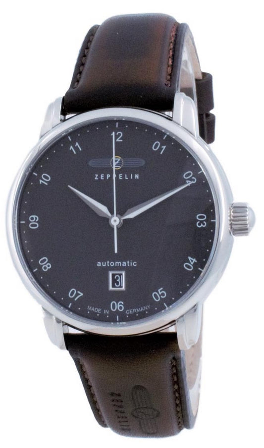 Zeppelin New Captain's Line Black Dial Automatic 8652-2 86522 Men's Watch